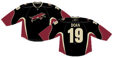 phoenix coyotes jersey history