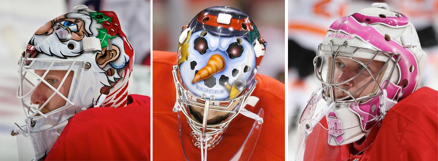 Mask design for ice hockey goalies - Nemo helmet design
