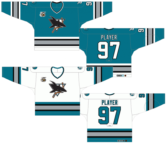Four for 20: Nicest Sharks jerseys through the years - Battle of California