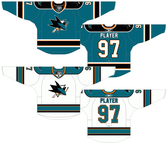 The Jersey History of the San Jose Sharks 