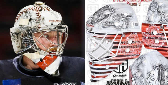 Corey Crawford's Mask For The Winter Classic Is Straight Heat