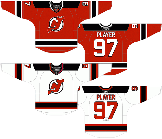 new jersey devils uniform
