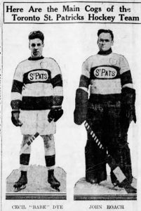 Toronto St. Pats 1919-20, 1921-22 - The (unofficial) NHL Uniform
