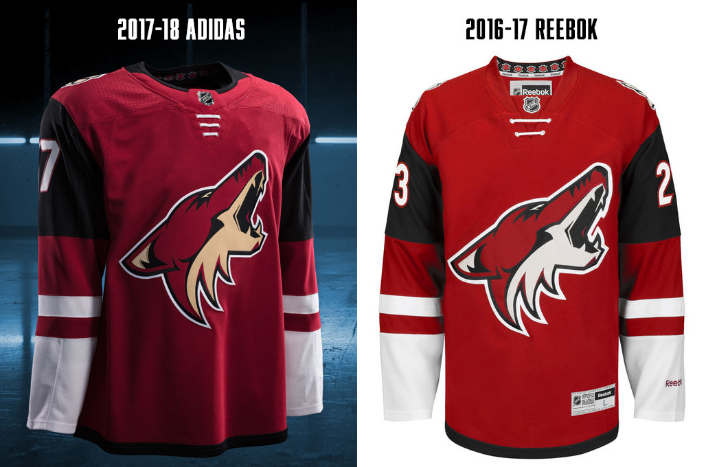 Arizona Coyotes unveil new adidas jerseys