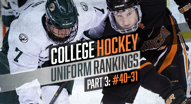 Ranking the 10 Best College Hockey Uniforms - WZBC Sports