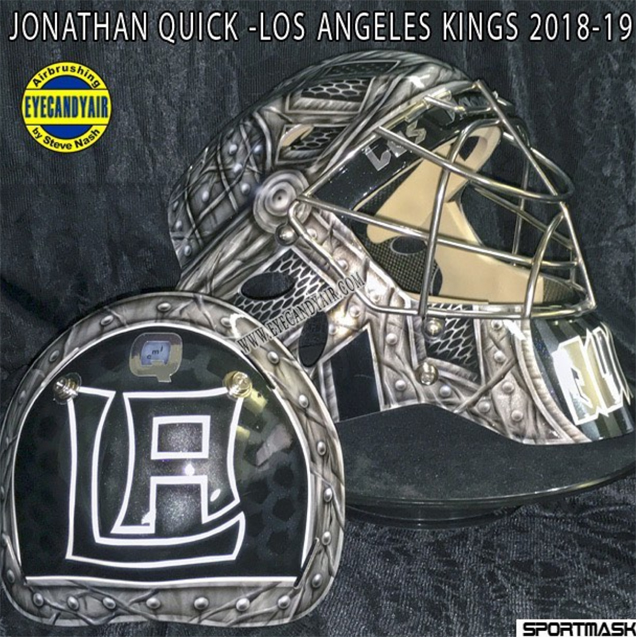Jonathan Quick 2013 Los Angeles Kings Battle Armor Goalie Mask