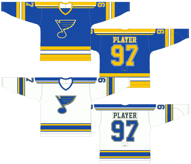 ugly blues jersey