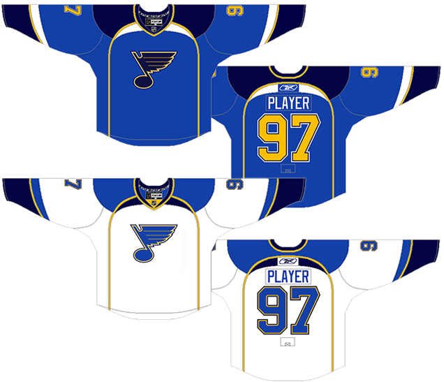 Worst to First Jerseys: St Louis Blues 