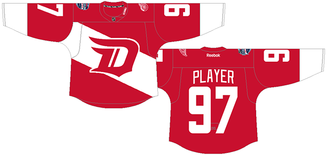 detroit red wings alternate jersey