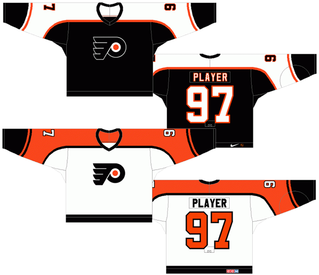 flyers jersey numbers