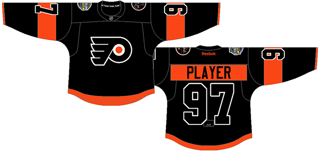 flyers outdoor game 2017 jersey