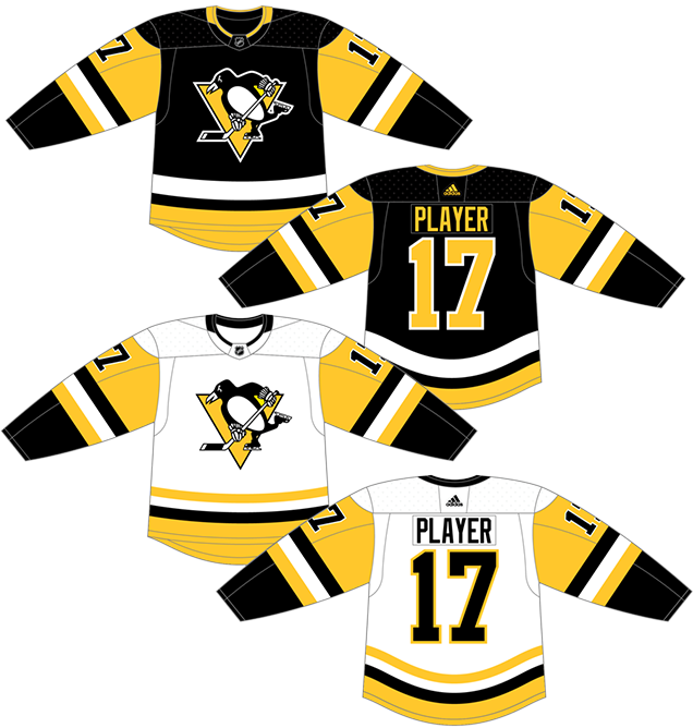 penguins road jersey 2016