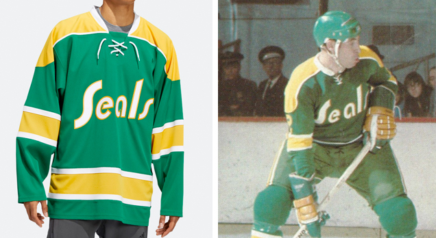 California Golden Seals Game Used/Worn Jersey