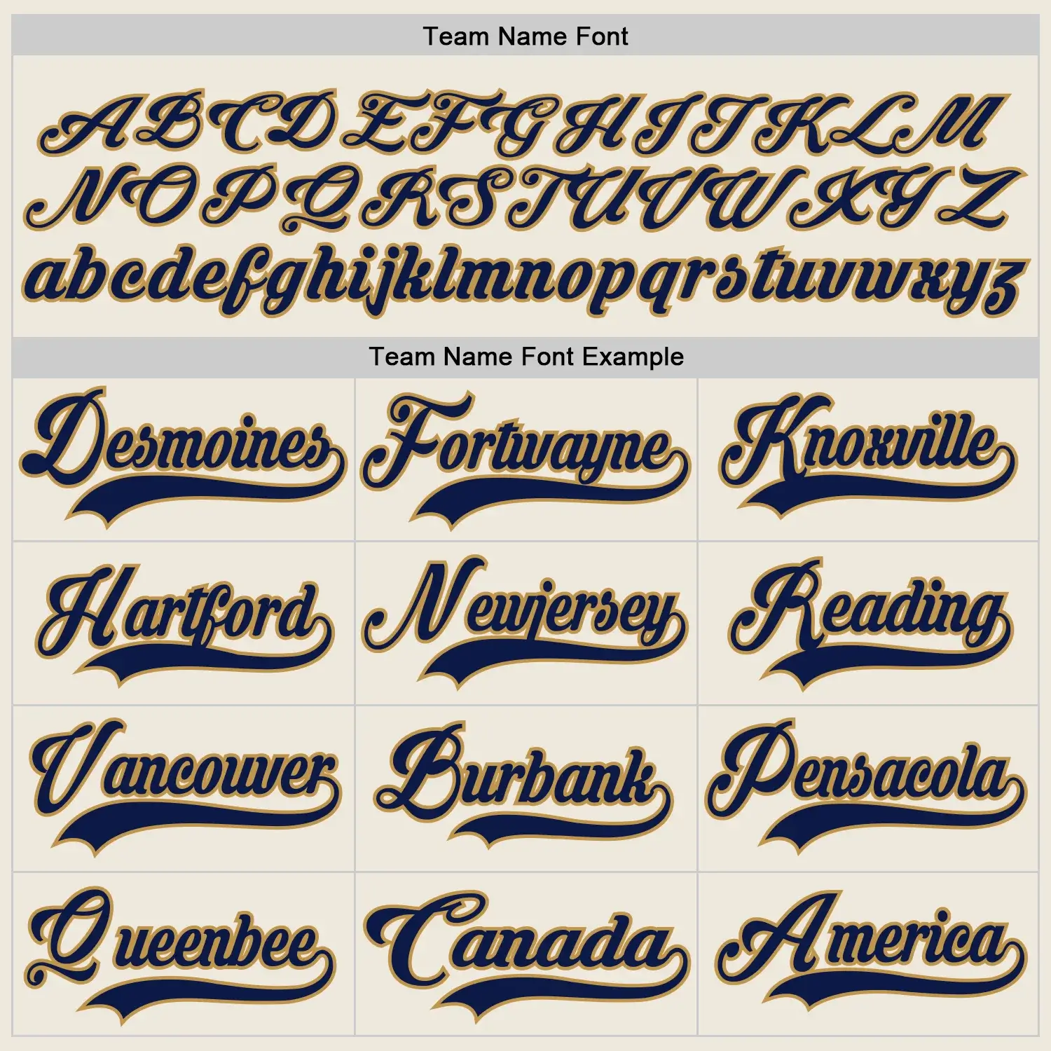 Custom Cream Hockey Jersey with Navy-Old Gold - Image 3