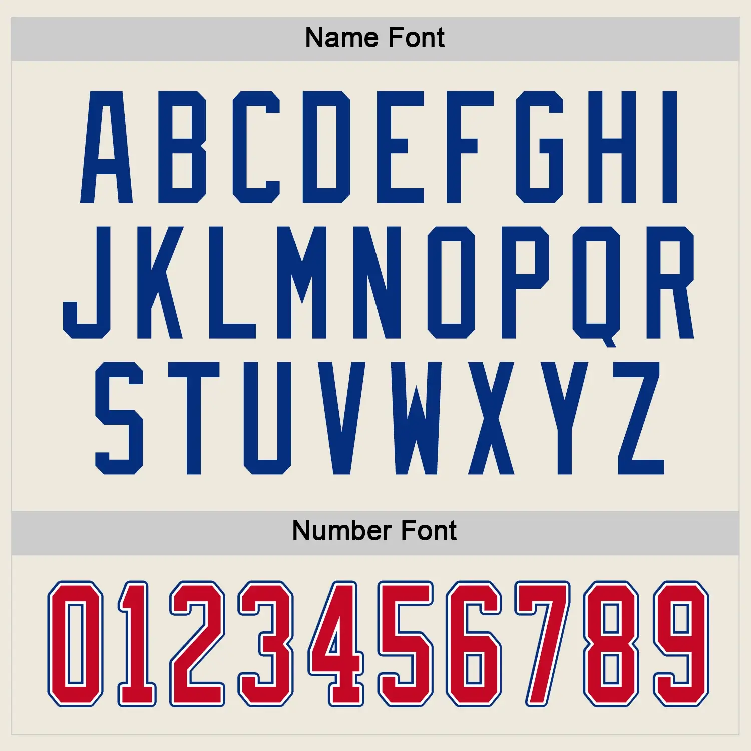 Custom Cream Hockey Jersey with Red-Royal - Image 2