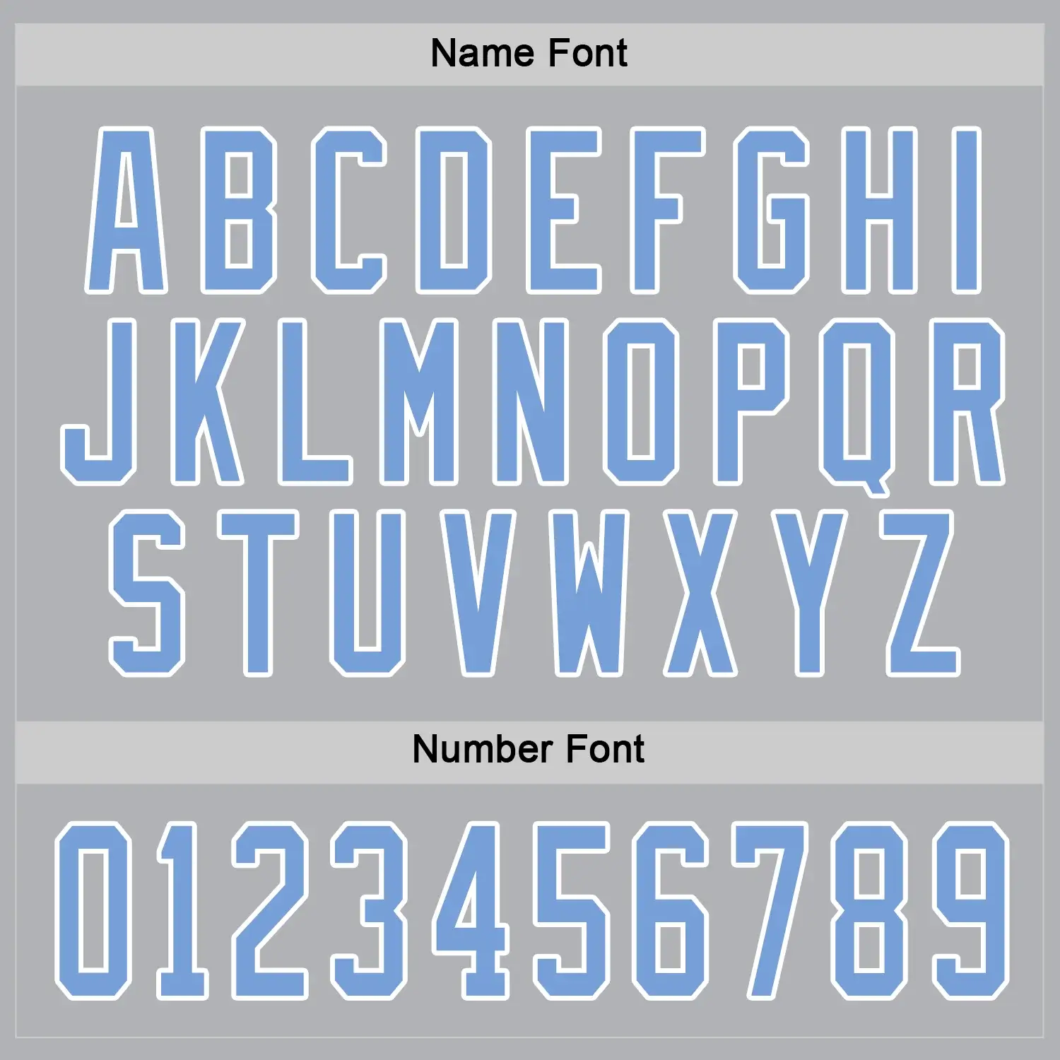 Custom Gray Hockey Jersey with Light Blue-White - Image 2