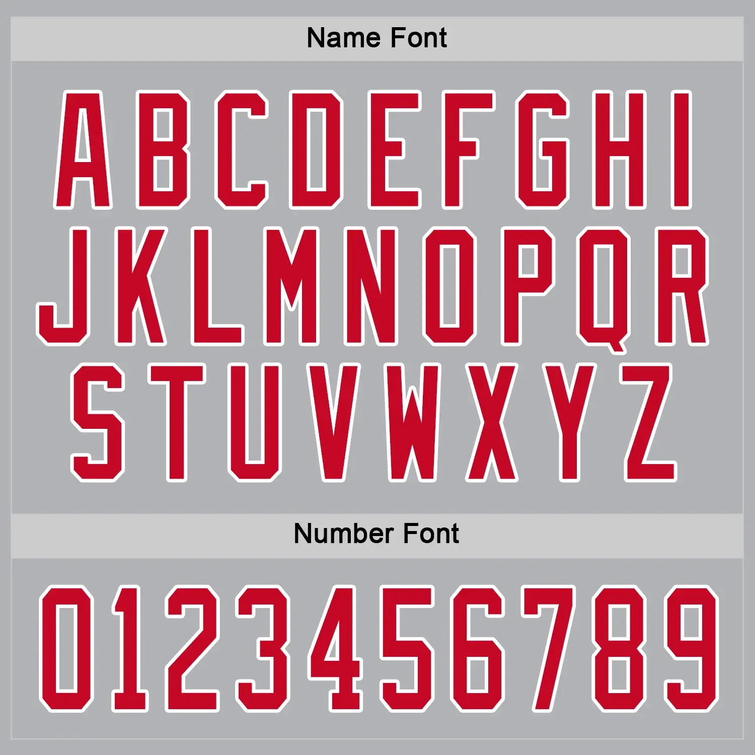 Custom Gray Hockey Jersey with Red-White - Image 2