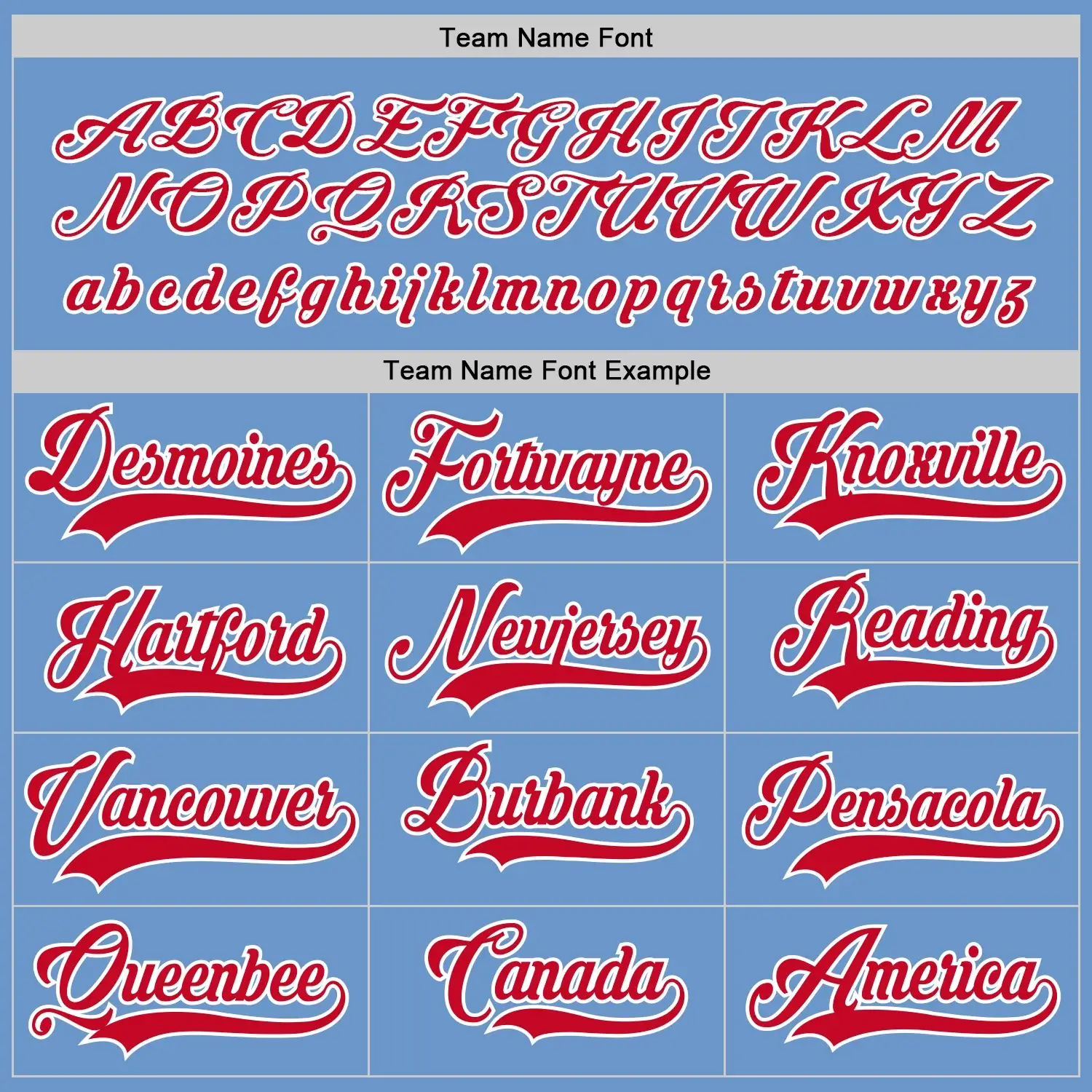 Custom Light Blue Hockey Jersey with Red-White - Image 3