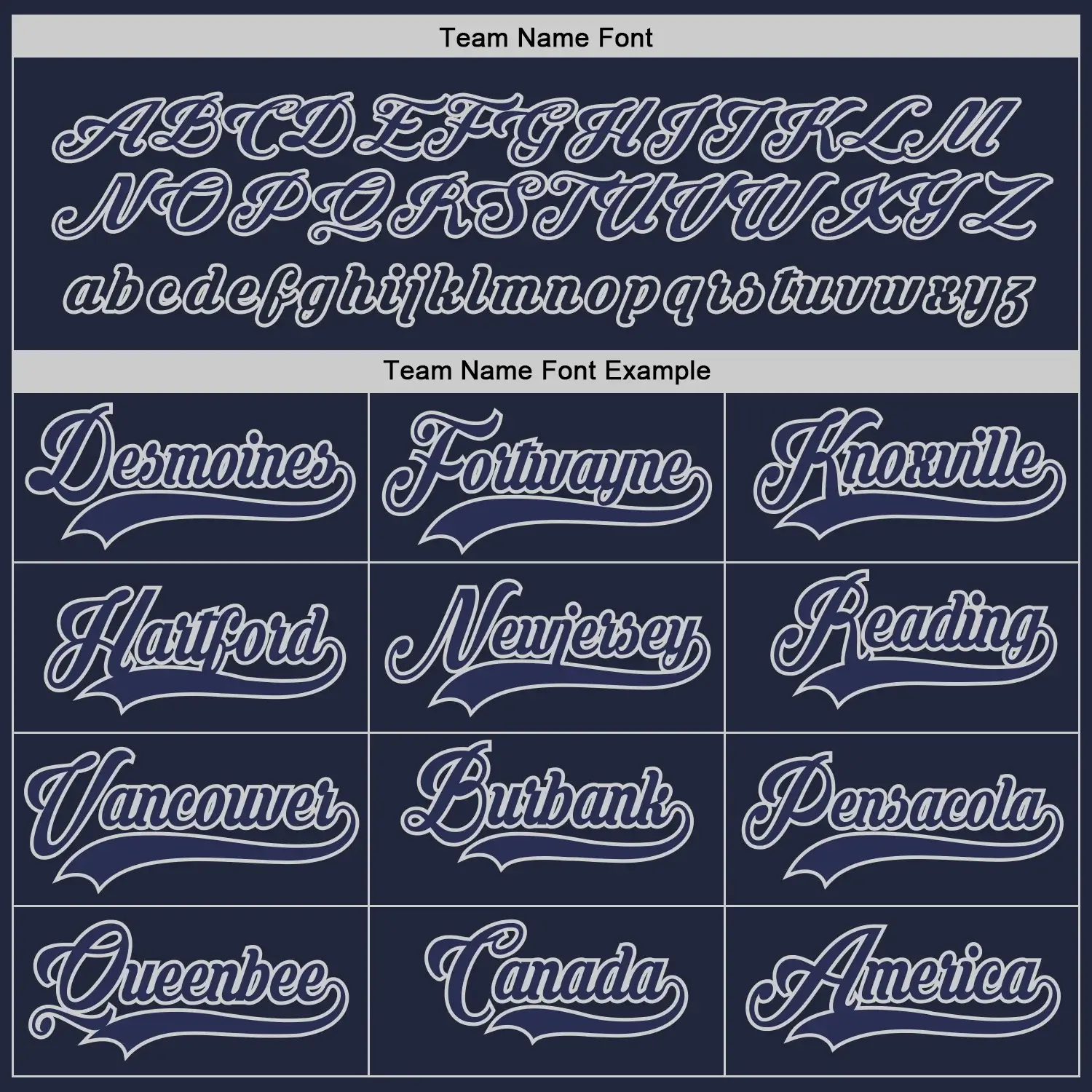 Custom Navy Hockey Jersey with Navy-Gray - Image 3