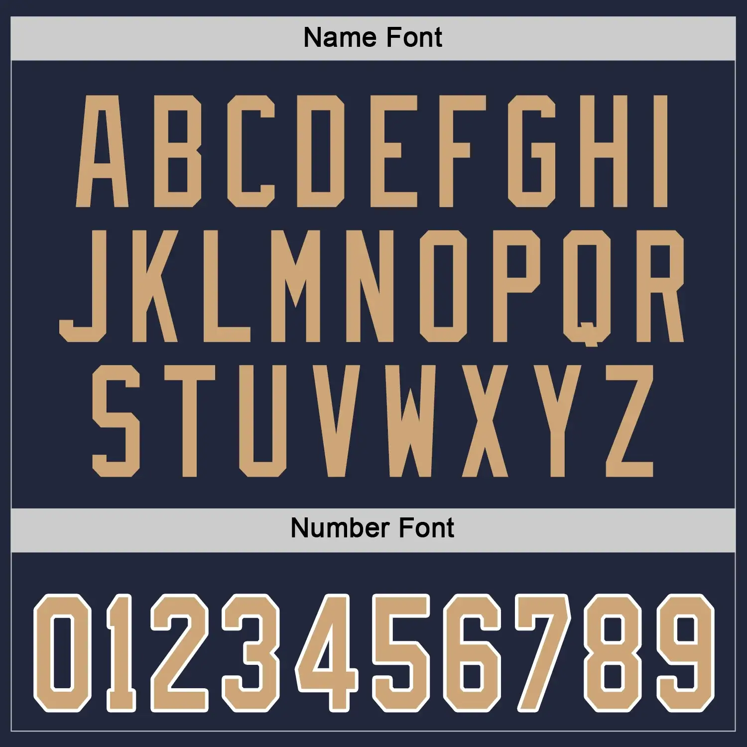Custom Navy Hockey Jersey with Old Gold-White - Image 2