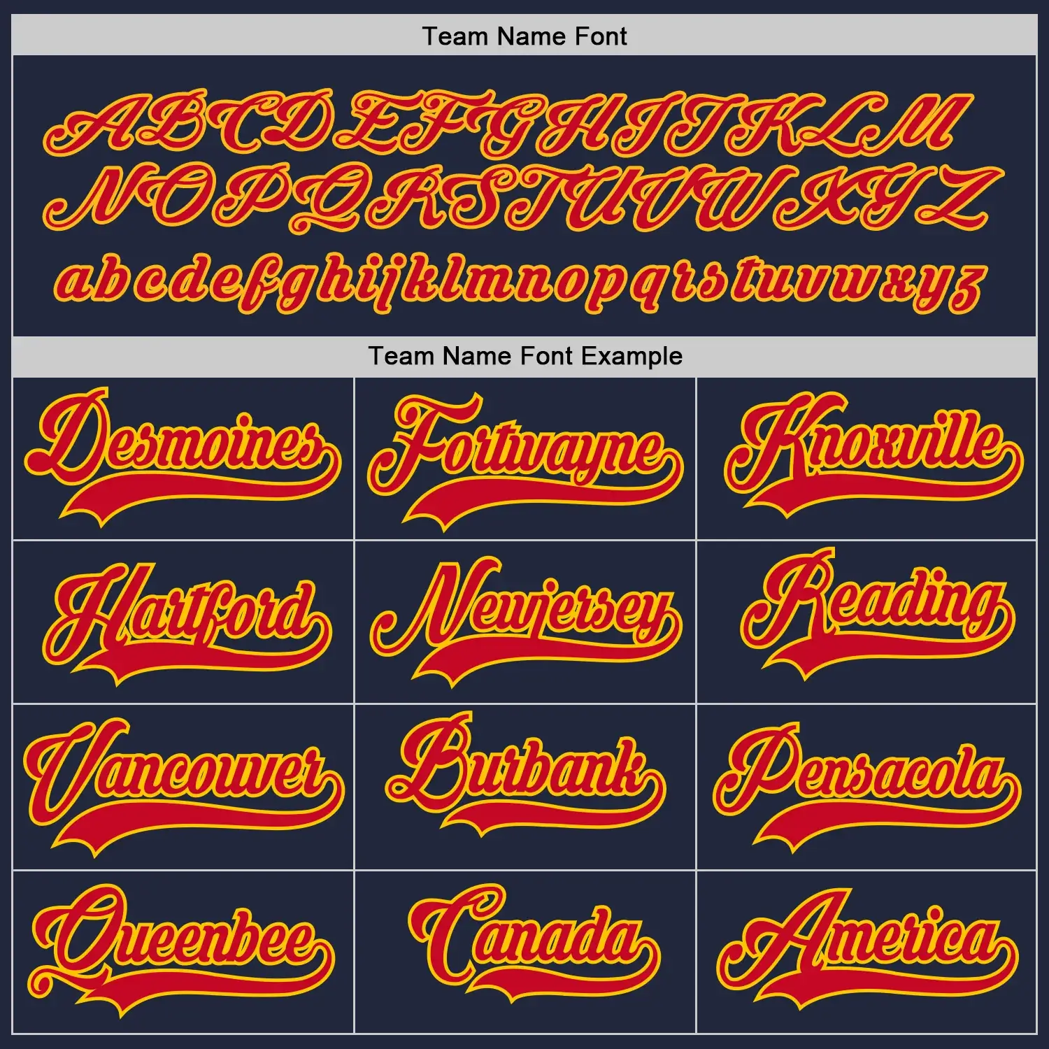 Custom Navy Hockey Jersey with Red-Gold - Image 3