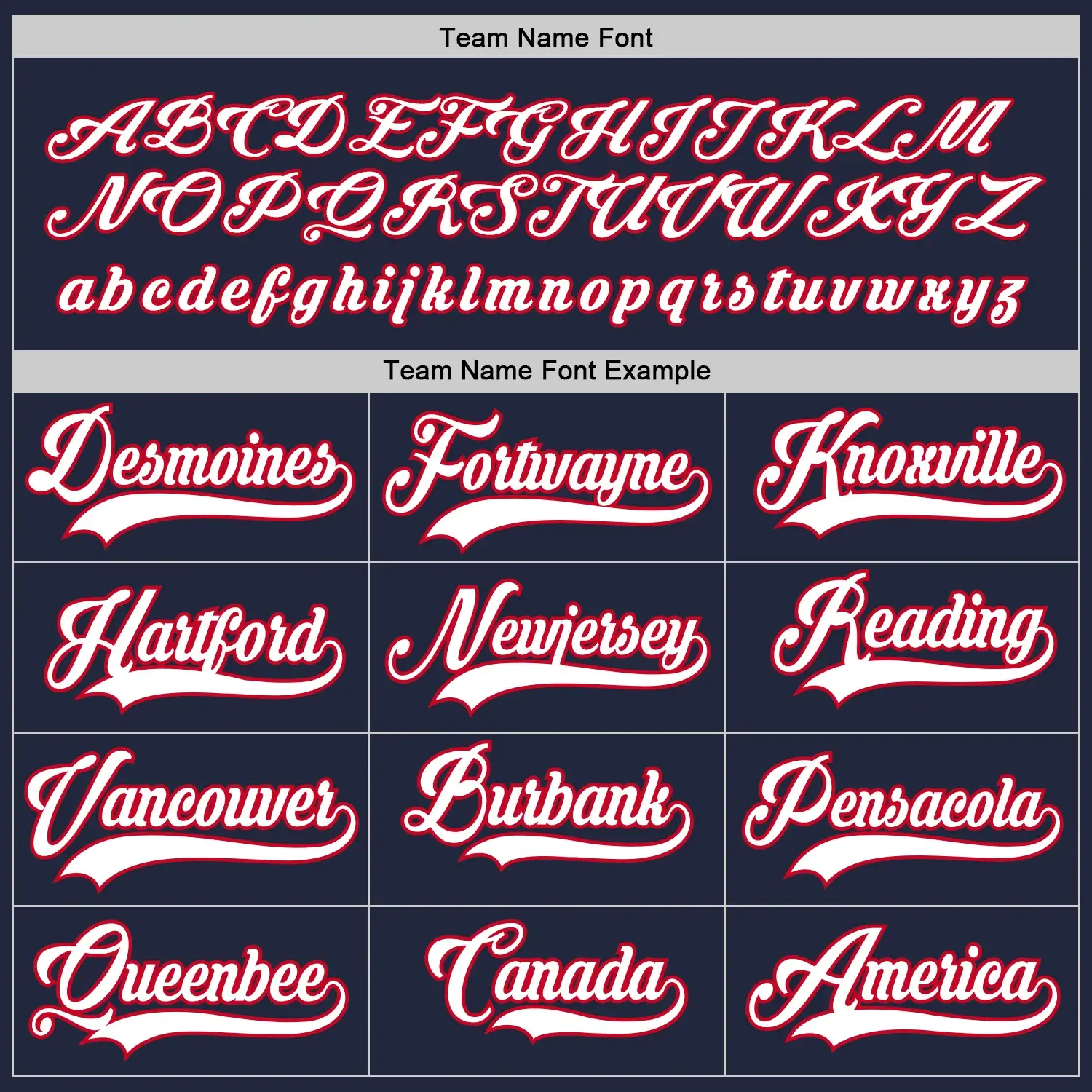 Custom Navy Hockey Jersey with White-Red - Image 3