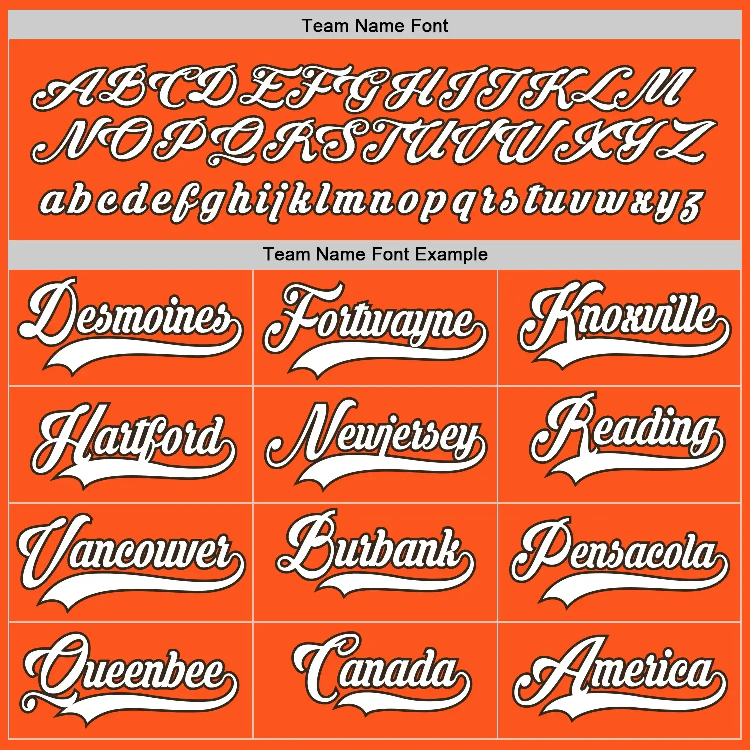 Custom Orange Hockey Jersey with White-Brown - Image 3